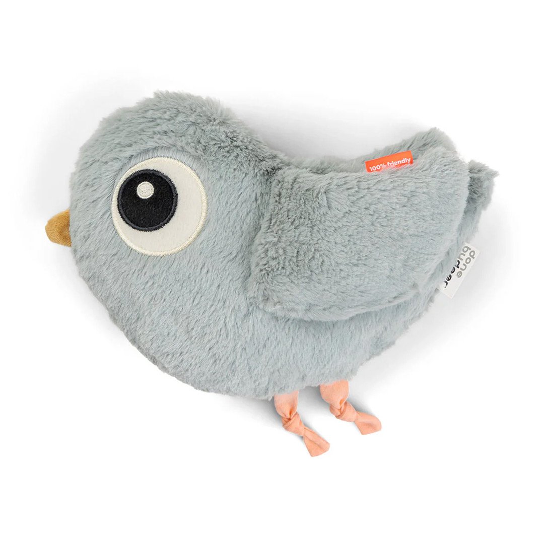 Done by Deer® ljubkovalna igračka Cuddle Cute Birdee – Blue