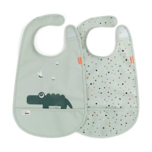 Done by Deer® slinček 2 kosa – Croco Green
