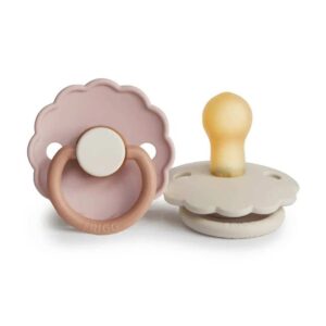 Frigg® duda iz kavčuka Daisy – Biscuit/Cream