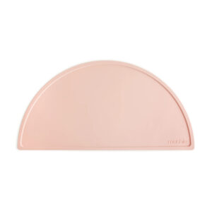 Mushie® silikonska podloga za hranjenje – Blush