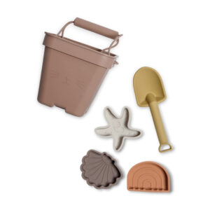 Nuuroo silikonski set za na plažo Millan – Brown Color Mix